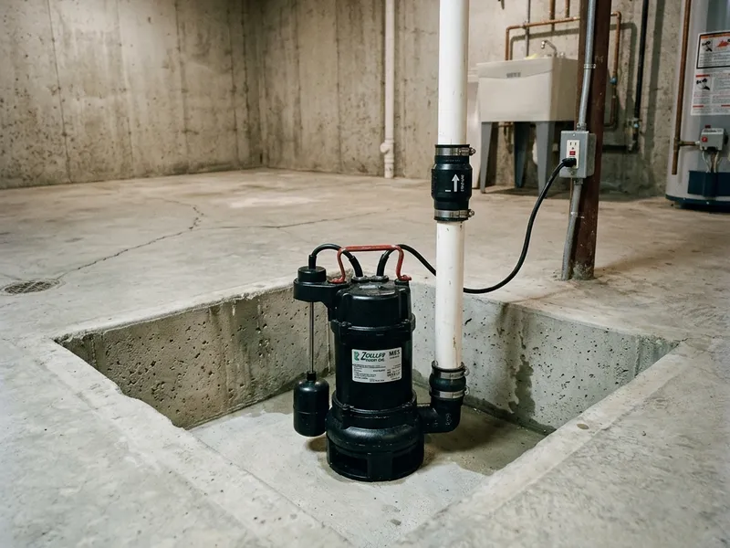 Sump Pump Installation Plumber in Brookhaven, MS